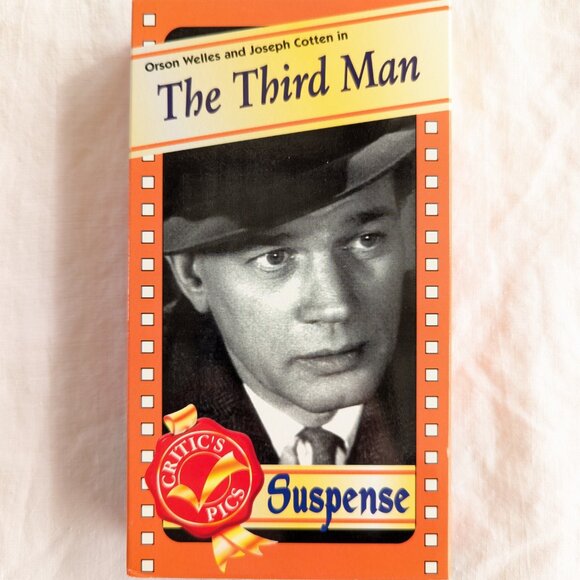 3/$15 The Third Man VHS Movie Orson Welles, Joseph Cotten Film Noir Suspense - Picture 5 of 5